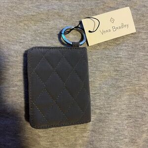 Vera Bradley Gray Quilted Wallet
